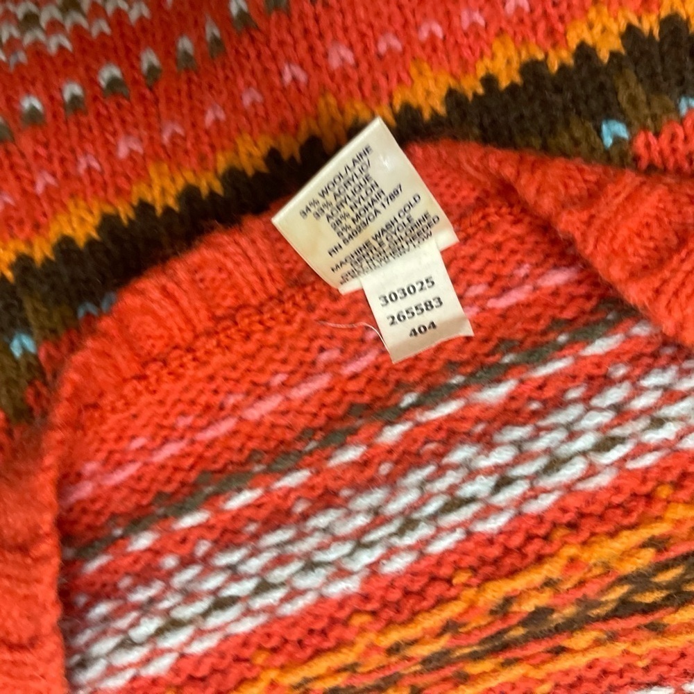 Vintage Old Navy Western Wool Blend Boho Chic Mini Skirt Fall Fairy - Picture 4 of 5